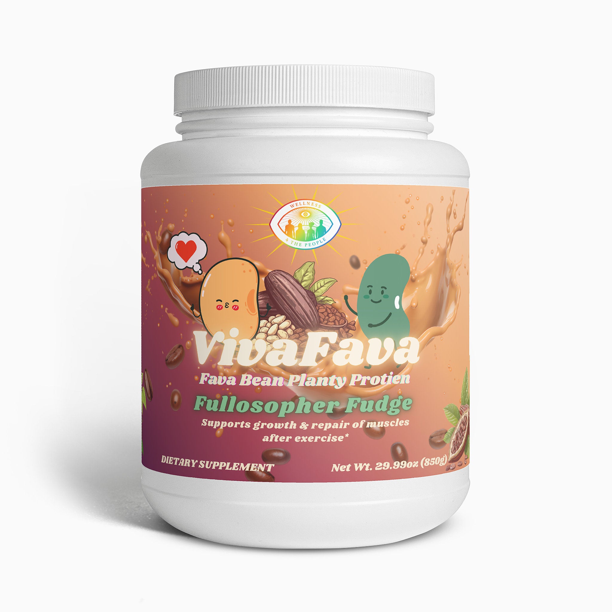 Viva Fava~ Fava Bean Planty Protien ~ Fullosopher Fudge