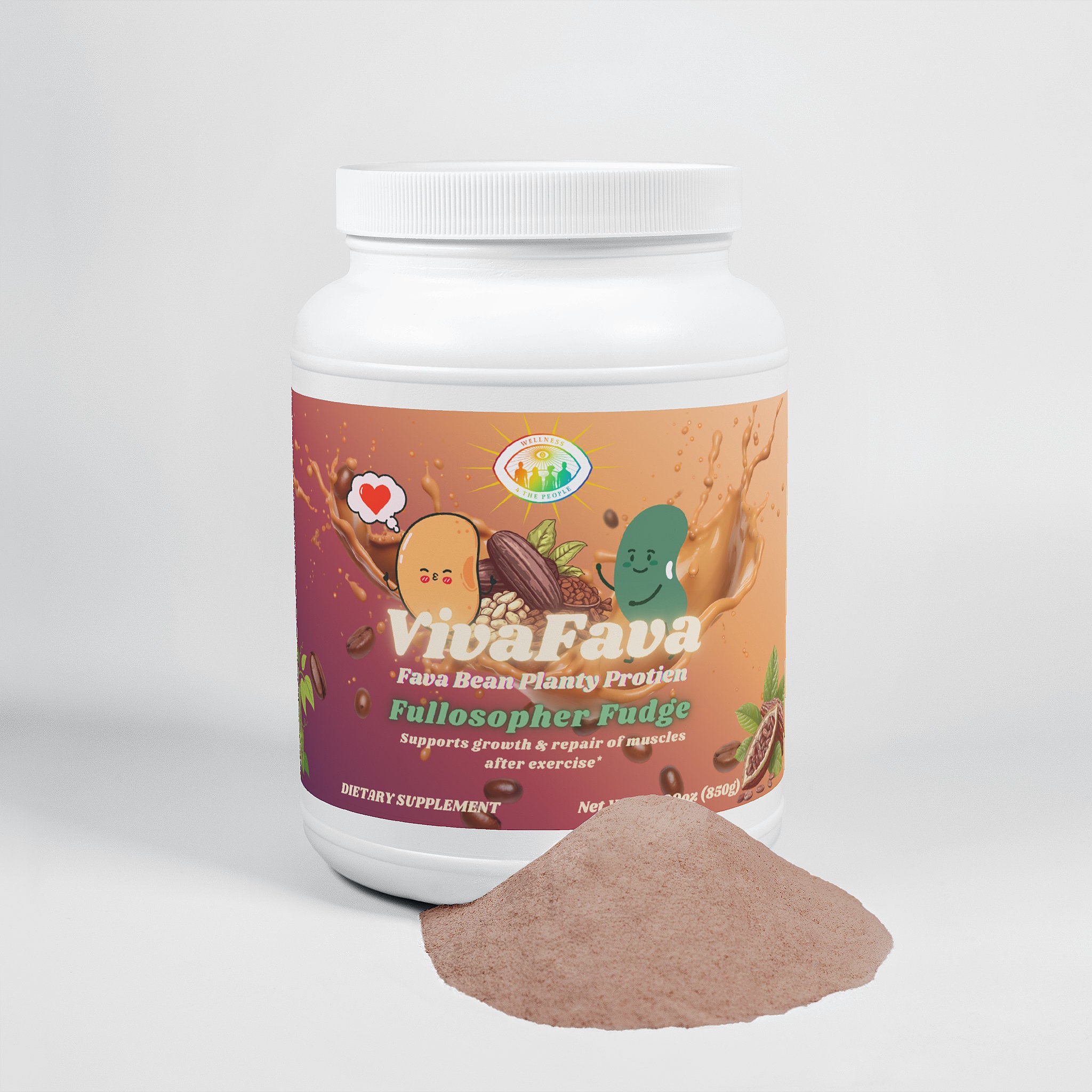 Viva Fava~ Fava Bean Planty Protien ~ Fullosopher Fudge