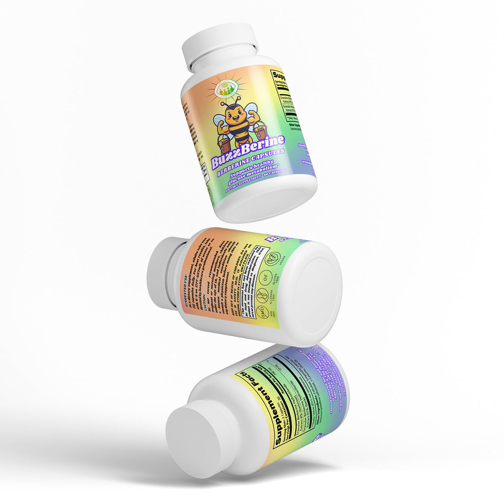 BuzzBerine ~Berberine Capsules ~ 800mg